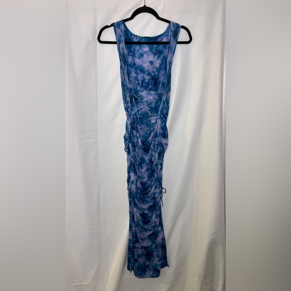 Free People Take Me Away Mesh Midi Dress Size Medium - Picture 6 of 10